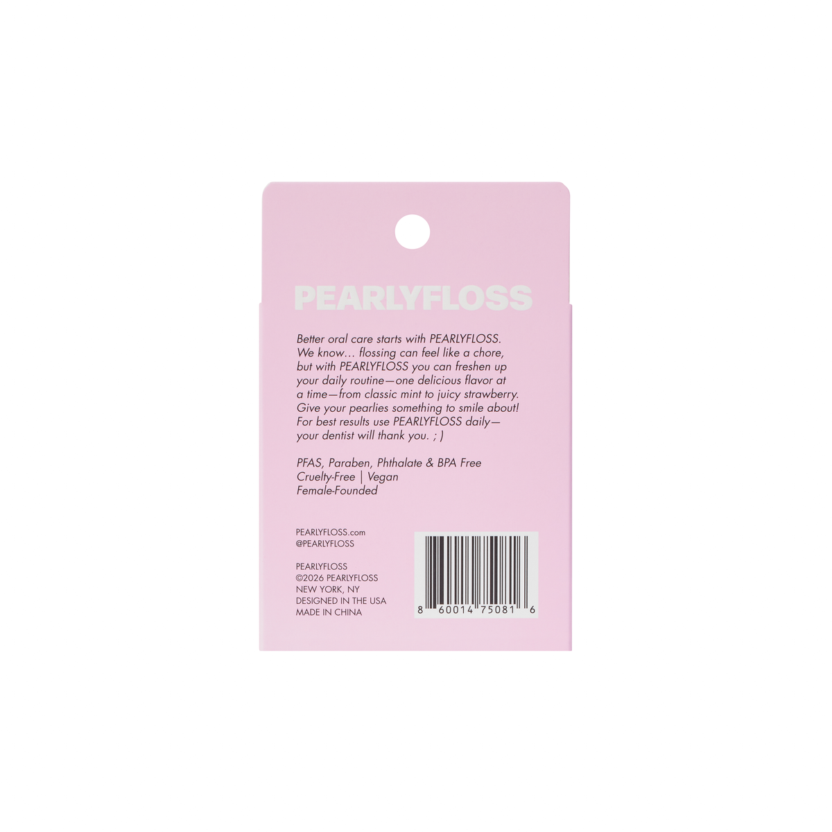 Pearlyfloss Bubblegum Floss
