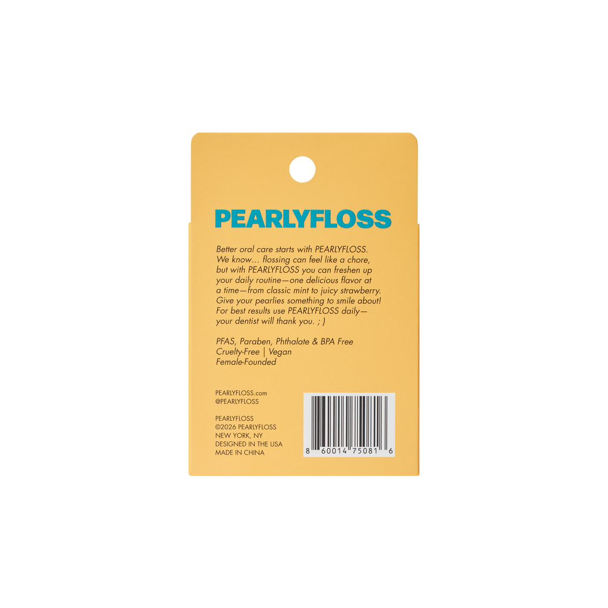 Pearlyfloss Pamplemousse Floss