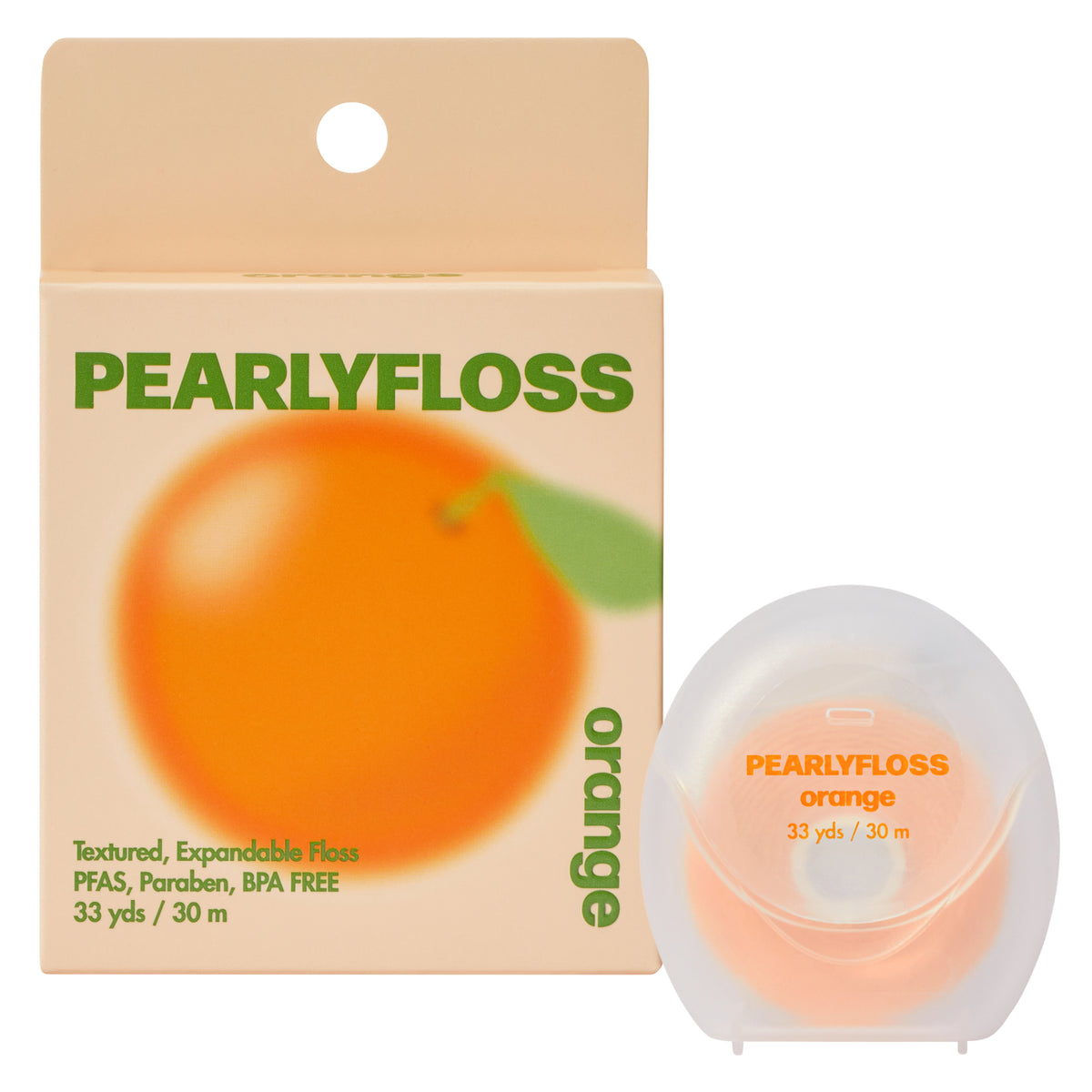 Pearlyfloss Orange Floss