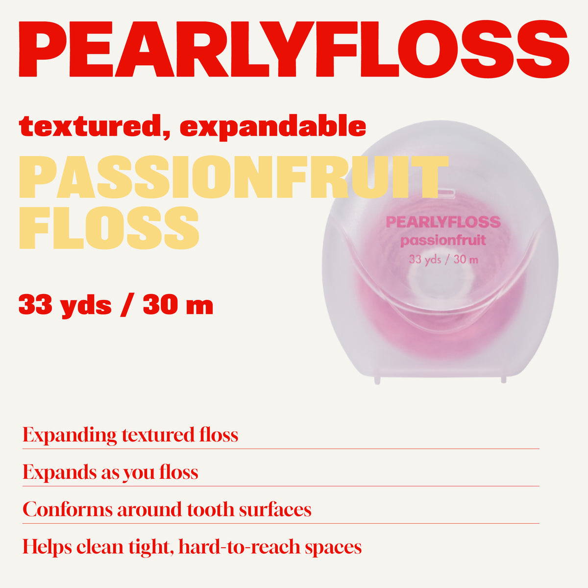Pearlyfloss Passionfruit Floss